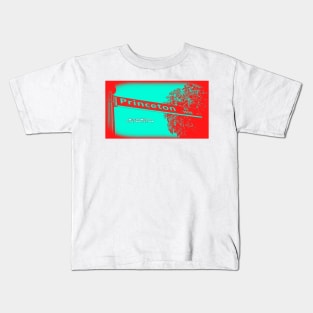 Princeton Street, Santa Monica, California by Mistah Wilson Kids T-Shirt